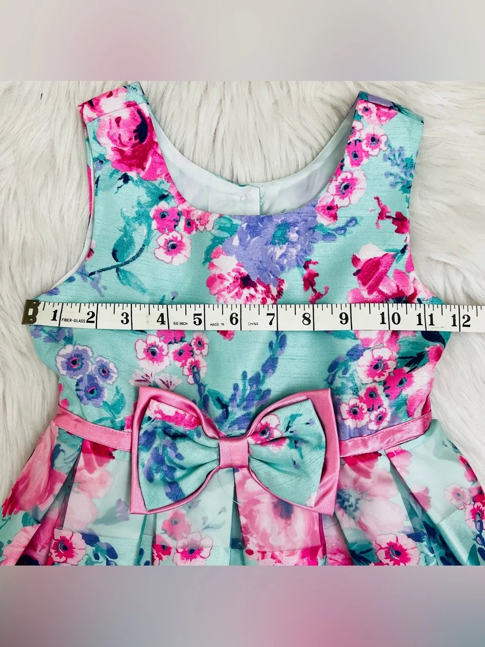 NWOT! Jona Michelle Floral Bow Detail Dress Sz 5